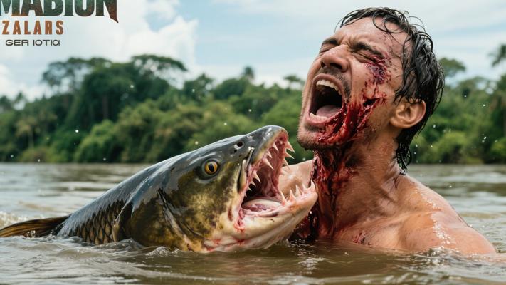 河中巨怪：亚马逊河游泳男子被撕脸，食人鱼成致命杀手