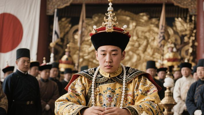 1932年溥仪加冕伪满皇帝：沦为日本傀儡的屈辱时刻