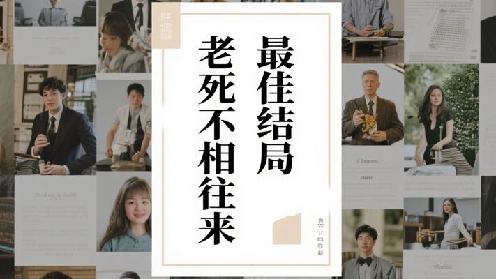 老死不相往来是最好的结局