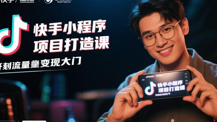 抖音快手小程序项目打造课：开启流量变现大门