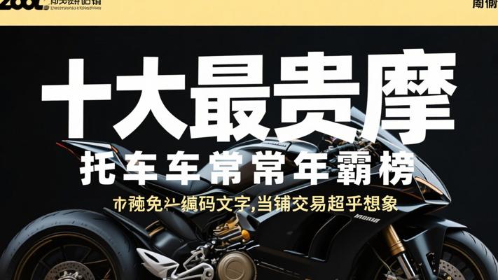 常年霸榜十大最贵摩托车当铺交易 贫穷限制想象