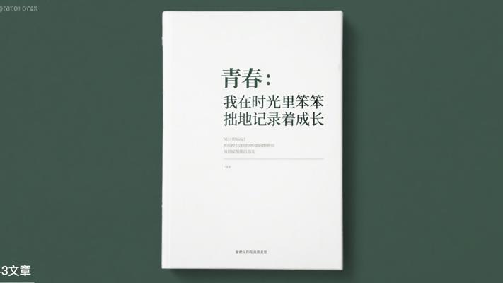 青春：我在时光里笨拙地记录着成长