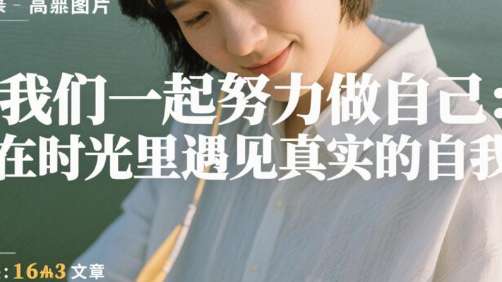 我们一起努力做自己：在时光里遇见真实的自我