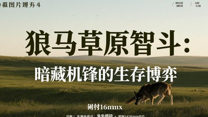 狼与马的草原智斗：一场暗藏机锋的生存博弈