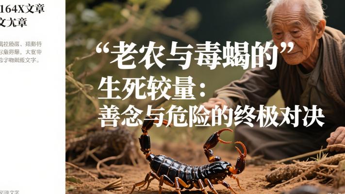 老农与毒蝎的生死较量：善念与危险的终极对决