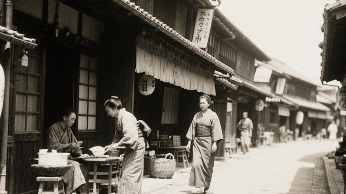 百年前东京影像：探寻旧时日本人的生活日常