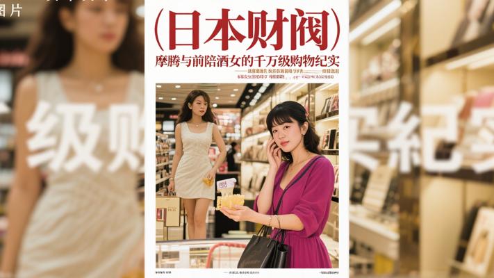 日本财阀摩腾与前陪酒女的千万级购物纪实