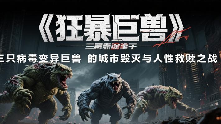 《狂暴巨兽》：三只病毒变异巨兽的城市毁灭与人性救赎之战