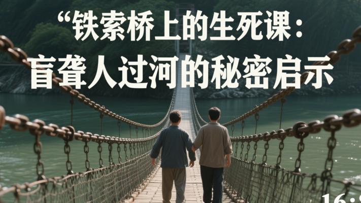 铁索桥上的生死课：盲聋人过河的秘密启示