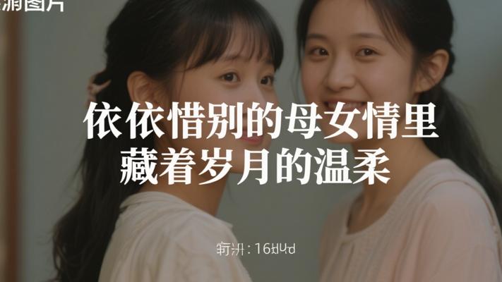 依依惜别的母女情里藏着岁月的温柔