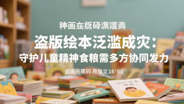 盗版绘本泛滥成灾：守护儿童精神食粮需多方协同发力