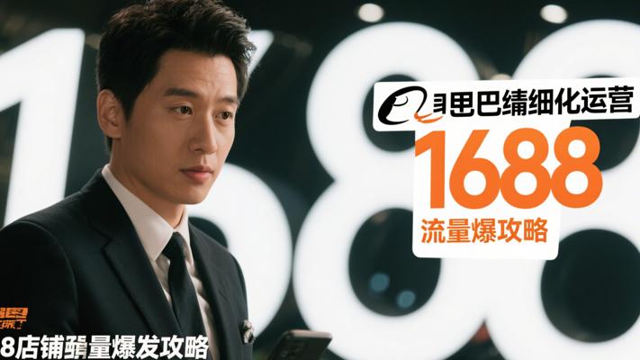 阿里巴巴精细化运营：1688店铺流量引爆攻略