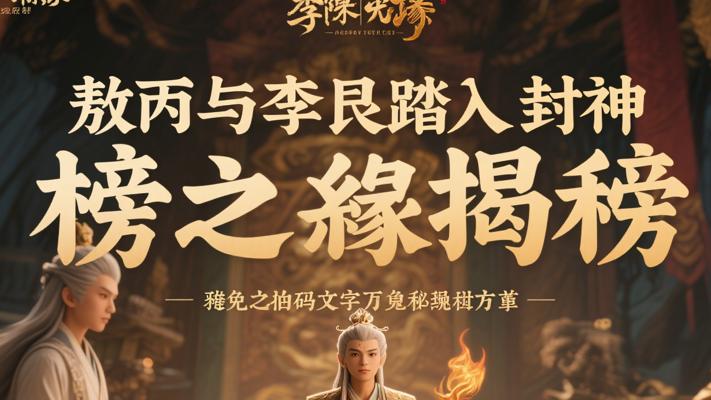 敖丙与李艮踏入封神榜之缘由揭秘