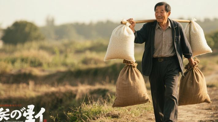 三袋米里的父爱：父亲步行百里送粮的故事