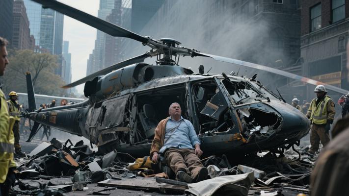 与死神擦肩而过：纽约直升机坠毁后的生命奇迹