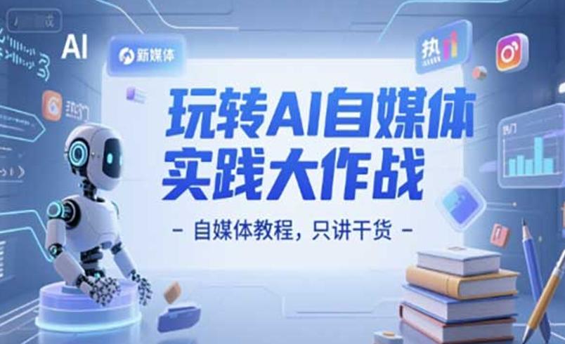 AI自媒体实践：从入门到精通的高效运营教程