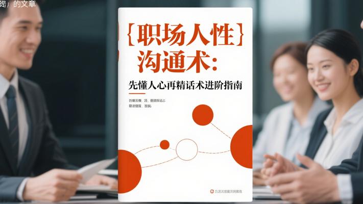 职场人性沟通术：先懂人心再精话术的进阶指南