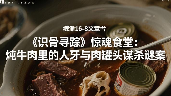 《识骨寻踪》惊魂食堂：炖牛肉里的人牙与肉罐头谋杀谜案