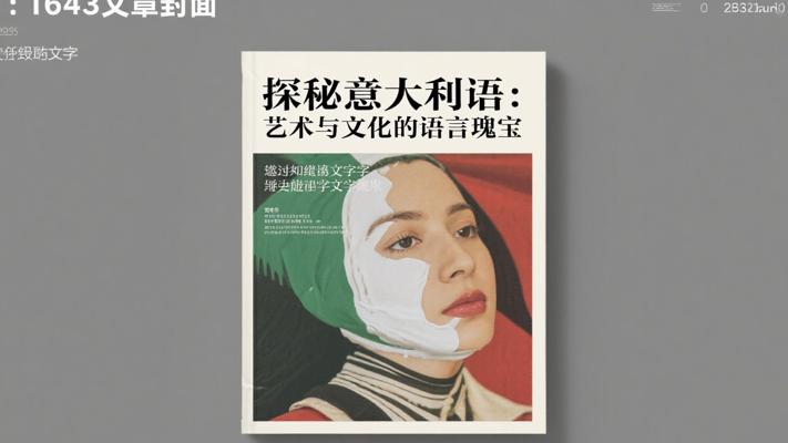 探秘意大利语：艺术与文化的语言瑰宝