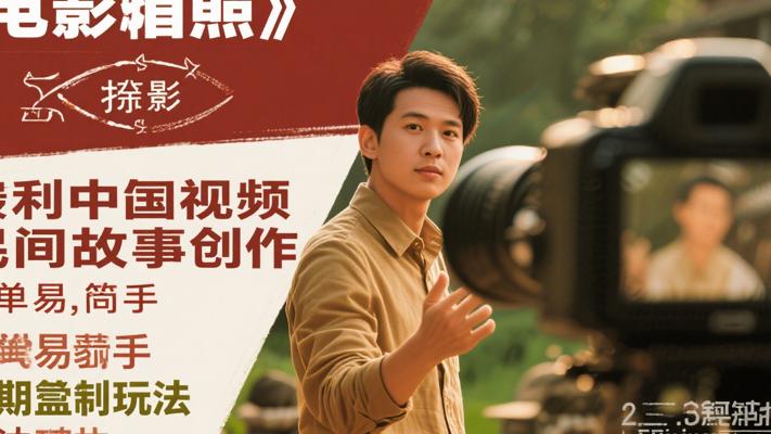 揭秘中视频民间故事创作：简单易上手的长期盈利玩法