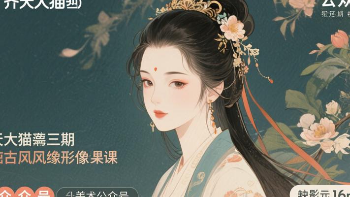 齐天大猫第2期古风头像课：解锁古风绘画魅力