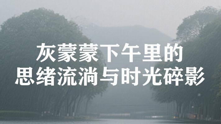 灰蒙蒙下午里的思绪流淌与时光碎影