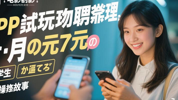 APP试玩兼职实录：大学生月入过万的实操故事