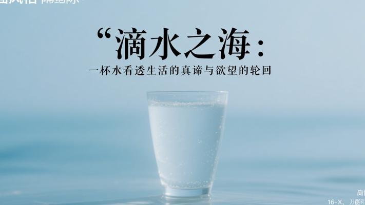 滴水之海：一杯水看透生活的真谛与欲望的轮回