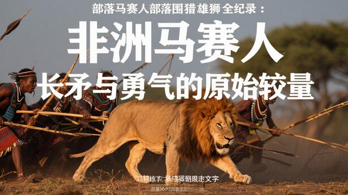 非洲马赛人部落围猎雄狮全纪录：长矛与勇气的原始较量