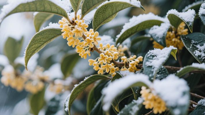 冬日桂花：寒季里的馥郁奇迹