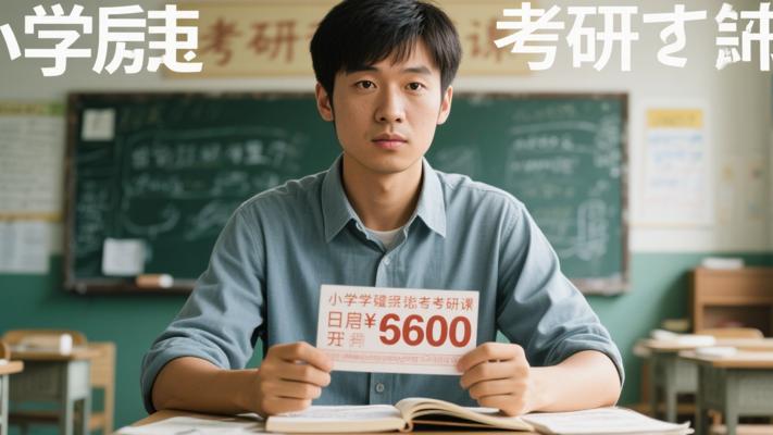 小学学历也能卖考研课日赚5600元