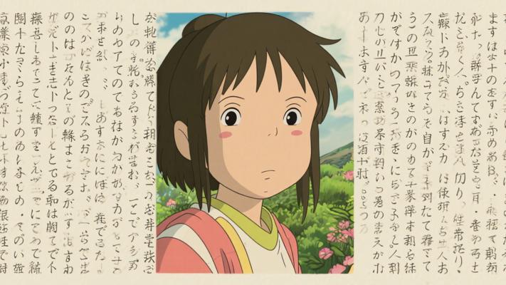 GhibliAI将照片文字转化为宫崎骏风格艺术作品