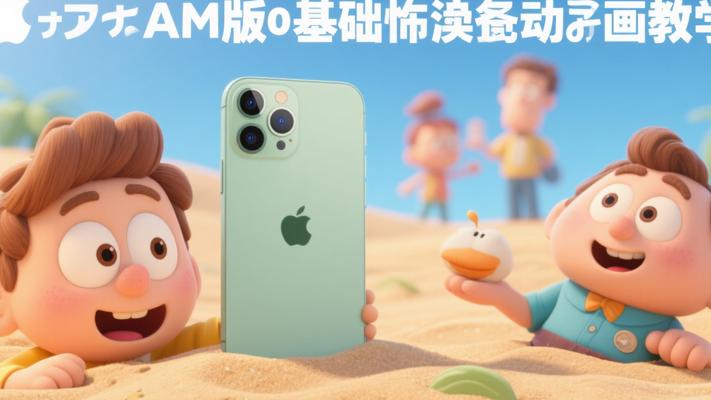 苹果手机AM版0基础沙雕动画教学