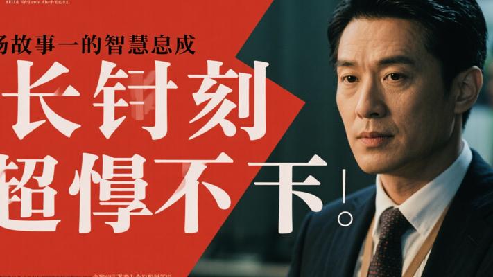 关键时刻且慢下手：职场故事里的智慧启示