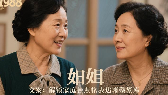 K816988婆媳文案：解锁家庭关系表达宝库