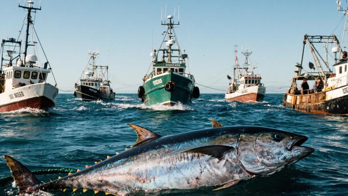 捕鱼生死斗：五艘渔船大西洋捕蓝鳍金枪鱼纪实