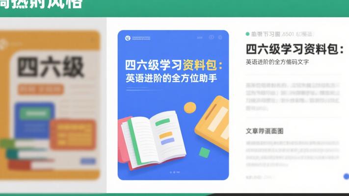 四六级学习资料包：英语进阶的全方位助手