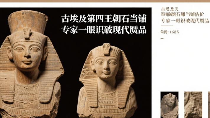 古埃及第四王朝石雕当铺估价 专家一眼识破现代赝品
