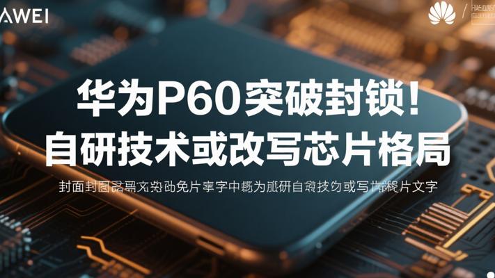华为P60突破封锁！自研技术或改写芯片格局