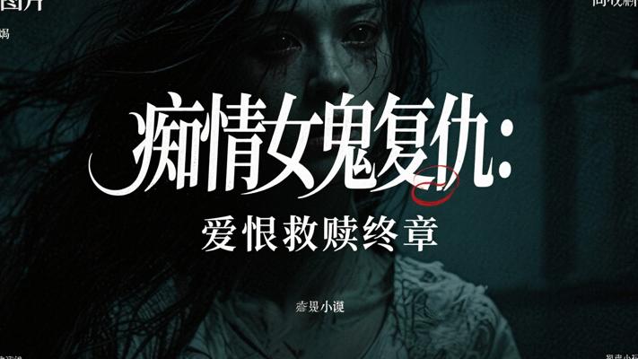 痴情女鬼的复仇之路爱恨纠缠的最终救赎