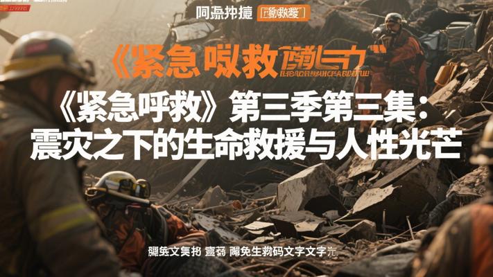 《紧急呼救》第三季第三集：震灾之下的生命救援与人性光芒