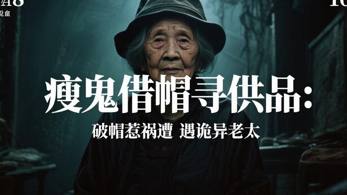 瘦鬼借帽寻供品：破帽惹祸遭遇诡异老太