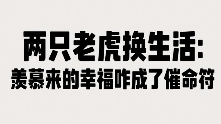 两只老虎换生活：羡慕来的幸福咋成了催命符