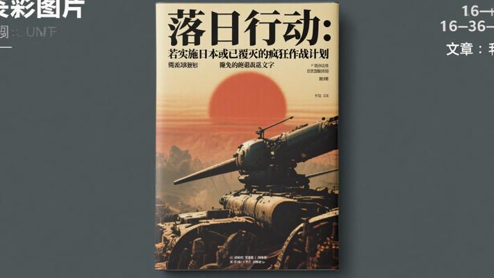 落日行动：若实施日本或已覆灭的疯狂作战计划