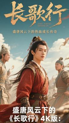 《长歌行》4K版：盛唐风云下的热血成长传奇