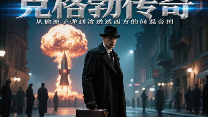 克格勃传奇：从偷原子弹到渗透西方的间谍帝国