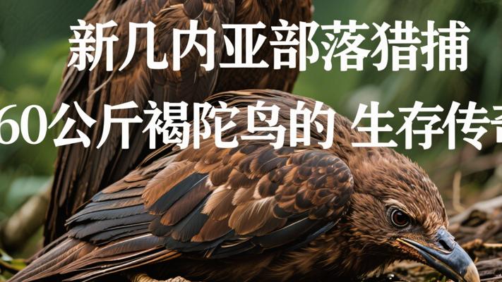新几内亚部落猎捕60公斤褐陀鸟的生存传奇