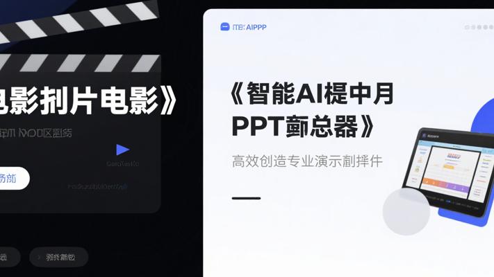 智能AI PPT生成神器高效创作专业演示文稿