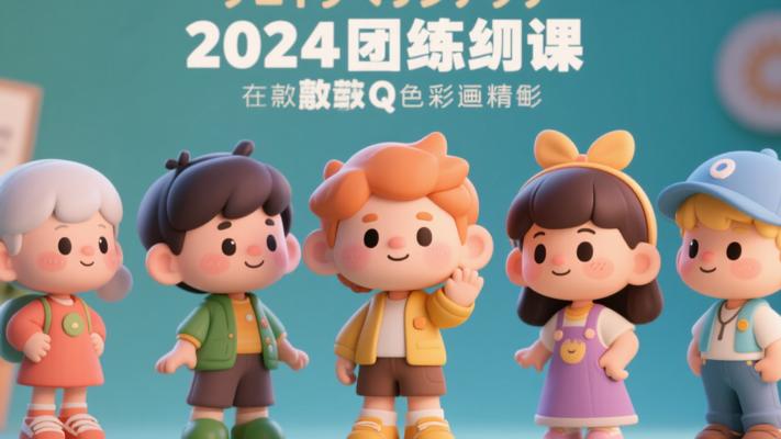 2024团练课：解锁Q版人物与色彩搭配奥秘