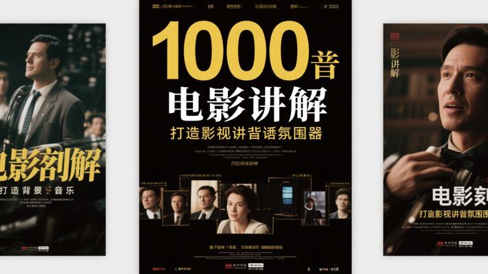 1000首电影解说背景音乐：打造影视解说氛围利器
